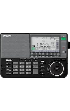 Sangean Ats-909X Bk Am/Fm/Lw/Sw World Band Receiver -