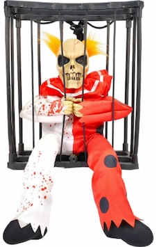 Hareketli Sesli Sensörlü Mahkum Joker İskelet Dekorasyon 22x2 N712 Tüm Yaşlar Hareketli Sesli Sensörlü Mahkum Joker İskelet Dekorasyon 22x2 N712 Tüm Yaşlar