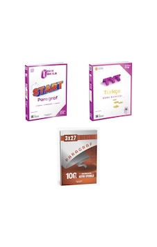 2027 2027 Tyt Üçdörtbeş Sıfırdan Başla Start Paragraf + Türkçe Soru + Anla Kazan Paragraf Deneme 3'lü Set 2027 2027 Tyt Üçdörtbeş Sıfırdan Başla Start Paragraf + Türkçe Soru + Anla Kazan Paragraf Deneme 3'lü Set