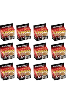 Mahmood Coffee 3ü1 arada 18 gr 48 adet 12 Paket ( 1 Koli ) Mahmood Coffee 3ü1 arada 18 gr 48 adet 12 Paket ( 1 Koli )