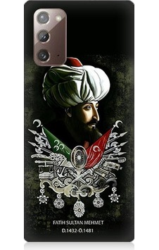 Samsung Galaxy Note 20 Uyumlu Fatih Sultan Mehmet Desenli Silikon Kılıf Samsung Galaxy Note 20 Uyumlu Fatih Sultan Mehmet Desenli Silikon Kılıf