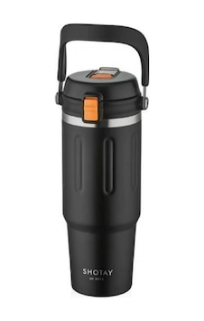Shotay Campıng Çelik Mug Siyah 900 Ml. Shotay Campıng Çelik Mug Siyah 900 Ml.