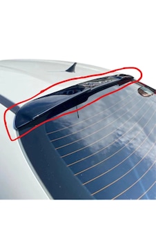 Egea Sedan Cam Üstü Spoiler Beyaz Boyalı Egea Sedan Cam Üstü Spoiler Beyaz Boyalı