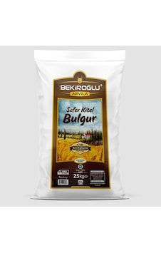 Bekiroğlu Arvila Sefer Kitel Bulgur 25 KG Bekiroğlu Arvila Sefer Kitel Bulgur 25 KG