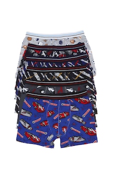 6 Adet Erkek Çocuk Desenli Boxer 505 Çok Renkli 6 Adet Erkek Çocuk Desenli Boxer 505 Çok Renkli