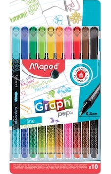 Maped Fineliner 0.4 Mm Desenli 20 Renkli Maped Fineliner 0.4 Mm Desenli 20 Renkli