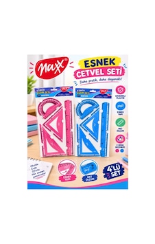 Maxx Esnek Renkli Cetvel Seti 4lü Mx-1304 Karışık - 1 Adet Çok Renkli Maxx Esnek Renkli Cetvel Seti 4lü Mx-1304 Karışık - 1 Adet Çok Renkli