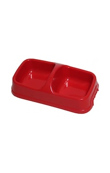 Pet Garden 29.5 x 15 x 5 CM Büyük Boy İkili Mama Kabı 1 L