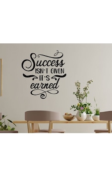 Bk Home Success Isn'T Given Tasarımlı Duvar Sticker-1 Bk Home Success Isn'T Given Tasarımlı Duvar Sticker-1