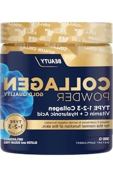 Kolajen Tozu - 300 Gr, Vitamin C Ve Hyaluronik Asit İçerir