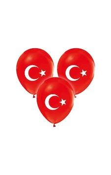 Gemar Türk Bayraklı Baskılı Balon 100 Adet Gemar Türk Bayraklı Baskılı Balon 100 Adet