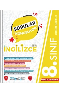 8. Sınıf İngilizce Sorular Konuşuyor Pruva Akademi 8. Sınıf İngilizce Sorular Konuşuyor Pruva Akademi