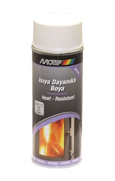 Isıya Dayanıklı Sprey Boya 500C Beyaz Motip 20139 Isıya Dayanıklı Sprey Boya 500C Beyaz Motip 20139