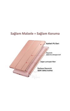 Apple iPad Uyumlu Air 5 10.9 2022 M1 İle Uyumlu Kılıf Pu Deri Standlı Case A2588 A2589 A2591 Sku: Zeusb0dxqclfr6 Arka Kapak