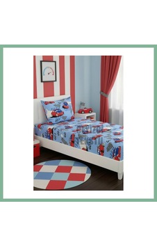 Bşkvirgo Lastikli Çarşaf Ve 1 Yastık Kılıfı - Arabalı Model - Tek Kişilik Bsk2026 Bşkvirgo Lastikli Çarşaf Ve 1 Yastık Kılıfı - Arabalı Model - Tek Kişilik Bsk2026