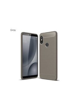 Xiaomi Redmi Note 5 Pro Kılıf Zore Room Silikon Kapak Gri Xiaomi Redmi Note 5 Pro Kılıf Zore Room Silikon Kapak Gri