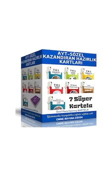 Ayt-Sözel Hazırlık Kartları 8 Kartela Ayt-Sözel Hazırlık Kartları 8 Kartela