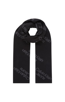 Calvin Klein Aop Scarf Kadın Siyah Atkı