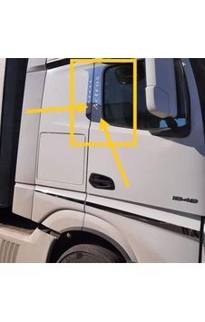 Actros Kapı Direk Kromları Sağ Sol Takım Actros Kapı Direk Kromları Sağ Sol Takım