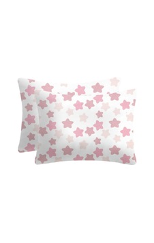 Lief Home Unisex Bebek Pembe Yıldız Desenli Yastık Kılıfı 2 Adet 35x45 Lief Home Unisex Bebek Pembe Yıldız Desenli Yastık Kılıfı 2 Adet 35x45