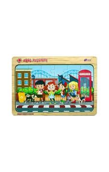 Seyfi Kırtasiye Çocuk Ahşap Puzzle, 24 Parça, Okul Temalı Genel Seyfi Kırtasiye Çocuk Ahşap Puzzle, 24 Parça, Okul Temalı Genel