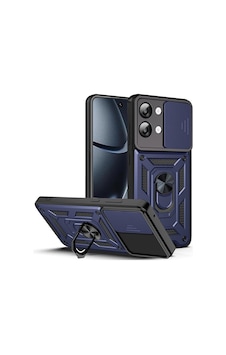 Xiaomi Poco X8 Pro Max İle Uyumlu Kılıf Magnetik Standlı Kamera Korumalı Sürgülü Kapak Lacivert Xiaomi Poco X8 Pro Max İle Uyumlu Kılıf Magnetik Standlı Kamera Korumalı Sürgülü Kapak Lacivert