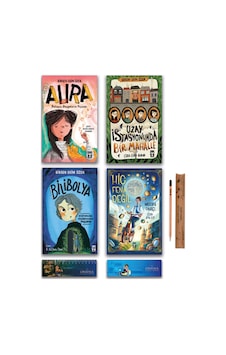 İlk Genç Timaş Hiç Fena Değil - Aura - Bilibolya - Uzay İstasyonunda Bir Mahalle Set 4 Kitap İlk Genç Timaş Hiç Fena Değil - Aura - Bilibolya - Uzay İstasyonunda Bir Mahalle Set 4 Kitap
