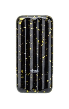 Lubinski Carbonfiber Puro Kılıfı Siyah-sarı 3lü 60ring Lb-518 Lubinski Carbonfiber Puro Kılıfı Siyah-sarı 3lü 60ring Lb-518