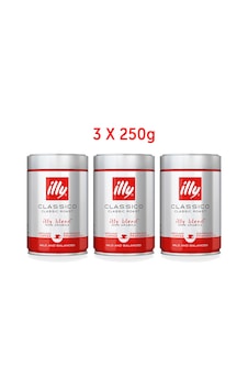 illy Toz Kahve (3x250gr) - Orta Kavrulmuş illy Toz Kahve (3x250gr) - Orta Kavrulmuş