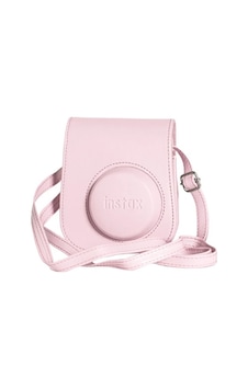 Fujifilm Instax Mini 12 Pembe Deri Çanta Fujifilm Instax Mini 12 Pembe Deri Çanta