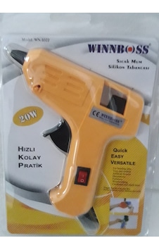 Winnboss Sıcak Silikon Tabancası Anahtarlı 20 W Winnboss Sıcak Silikon Tabancası Anahtarlı 20 W