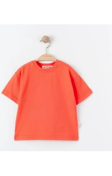 Tiffany Baby & Kids Tiffany T-shirt Basic Süprem Mercan Tiffany Baby & Kids Tiffany T-shirt Basic Süprem Mercan