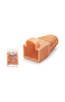 Rj45 Konnektör Papuç - 100 Adet Turuncu / Ekonomik Poşet Paket Nd2432 Rj45 Konnektör Papuç - 100 Adet Turuncu / Ekonomik Poşet Paket Nd2432