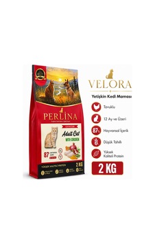Perlina Tavuklu Yetişkin Kedi Maması 2 Kg 12 Ay Ve Üzeri Kuru Mama - 886242649 Perlina Tavuklu Yetişkin Kedi Maması 2 Kg 12 Ay Ve Üzeri Kuru Mama - 886242649
