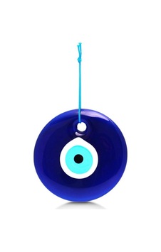 Cam Nazar Boncuğu Duvar Süsü 13cm El Yapımı Nazarlık Duvar Süsü Cam Nazar Boncuğu Duvar Süsü 13cm El Yapımı Nazarlık Duvar Süsü