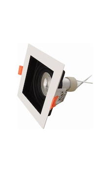 Kare Sıva Altı Led Panel Armatür Gu10osram Ampul Soket Beyaz Işık
