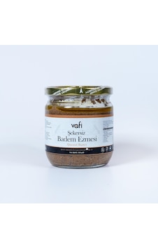 Vafi Şekersiz Badem Ezmesi 350 G Vafi Şekersiz Badem Ezmesi 350 G