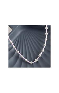 İnci - 914 - Boncuk - Kmrsfres - Kolye-açık Pembe İnci - 914 - Boncuk - Kmrsfres - Kolye-açık Pembe