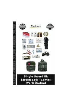 Single Sword İlk Yardım Seti - Çantalı Yerli Üretim Araç Gereç Günlük Kullanım Single Sword İlk Yardım Seti - Çantalı Yerli Üretim Araç Gereç Günlük Kullanım