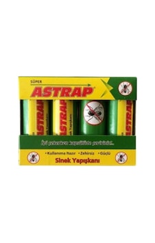 Astrap Kapsül Sinek Yapışkanı 4 Adet Güve S.sinek Uçan Tüm Haşereler - 24'li Paket Astrap Kapsül Sinek Yapışkanı 4 Adet Güve S.sinek Uçan Tüm Haşereler - 24'li Paket