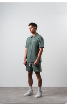 Erkek 2flyy Yazılı Yarım Fermuarlı Regular Fit T-shirt Şort Takım Nefti Çok Renkli Erkek 2flyy Yazılı Yarım Fermuarlı Regular Fit T-shirt Şort Takım Nefti Çok Renkli