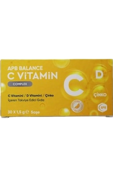 Apb Balance C Vitamin Complex 1.5 G 30 Saşe