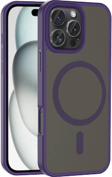 Nihcase Apple Uyumlu iPhone 16 Pro Max Kılıf M-safe Şarj Özellikli Mat Arka Yüzey Sio Kapak Nihcase Apple Uyumlu iPhone 16 Pro Max Kılıf M-safe Şarj Özellikli Mat Arka Yüzey Sio Kapak