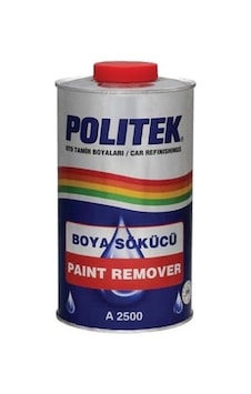 Politek Boya Sökücü Solüsyon 1 Lt. - A2500 Politek Boya Sökücü Solüsyon 1 Lt. - A2500