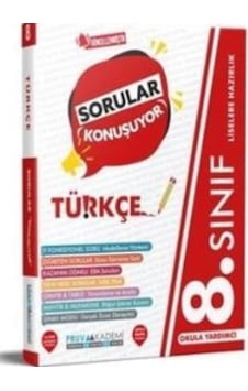 8.Sınıf Türkçe Soru Bankası- Liz Yayınları