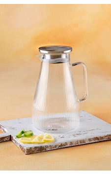 Metal Kapak Cam Sürahi 1800 Ml