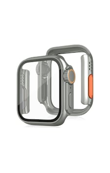 Apple Watch 41mm Watch 49mm Kasa Dönüştürücü Ve Ekran Koruyucu - Yıldız Işığı