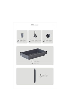 3 Katlı Tekerlekli Raf Ünitesi - Banyo & Mutfak Organizer - Çok Amaçlı Servis Sehpası - Dar Alanlar İçin Pratik Saklama Çözümü Beyazz 3 Katlı Tekerlekli Raf Ünitesi - Banyo & Mutfak Organizer - Çok Amaçlı Servis Sehpası - Dar Alanlar İçin Pratik Saklama Çözümü Beyazz