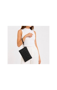 Wikidays.s Moda Trendi Kadın Orta Boy Yıldız Desenli El Çantası - Parlak Dokulu Bilek Askılı Portföy Clutch Mat Siyah Wikidays.s Moda Trendi Kadın Orta Boy Yıldız Desenli El Çantası - Parlak Dokulu Bilek Askılı Portföy Clutch Mat Siyah