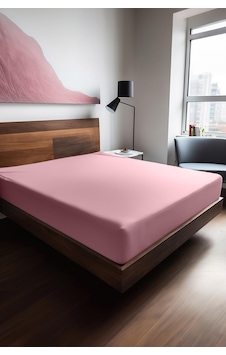 Soley Mix & Match Plain %100 Pamuk Çift Kişilik 140 X 200 Ranforce Lastikli Çarşaf Pembe Soley Mix & Match Plain %100 Pamuk Çift Kişilik 140 X 200 Ranforce Lastikli Çarşaf Pembe